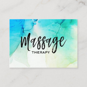 Cartão De Visita *~* Uma Terapia De Massagem Terapêutica De Massag