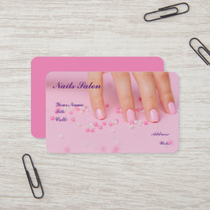 CARTÃO DE VISITA UNHAS SALON
