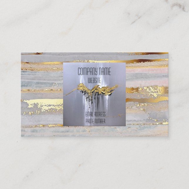 Cartão de visita único e memorável (Frente)