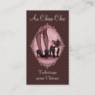 Cartão De Visita Unido ao meu Buldogue Francês