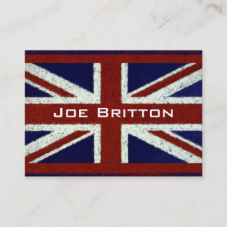 Cartão De Visita Union Jack