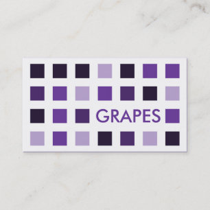 Cartão De Visita UVAS (quadrados mod)