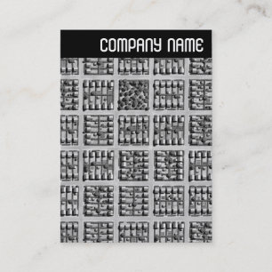 Cartão De Visita V Cabeçalho - Cidade Quadrada