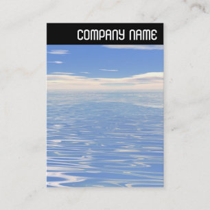 Cartão De Visita V Cabeçalho - Mar e Céu