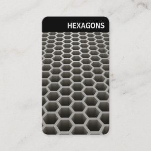 Cartão De Visita V Cabeçalho - Quente de Perspectiva de Honeycomb