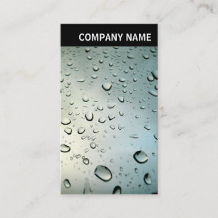Cartão De Visita V Header - Foto - Chuva na minha janela