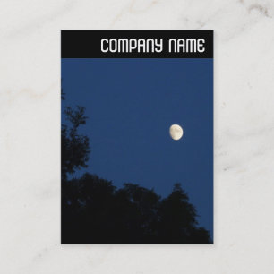 Cartão De Visita V Header - Noite de Verão