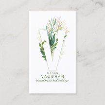 V - Letra Monograma Verde Dourado Deixa Elegante
