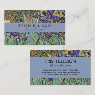 Cartão De Visita Van Gogh levanta a pintura impressionista