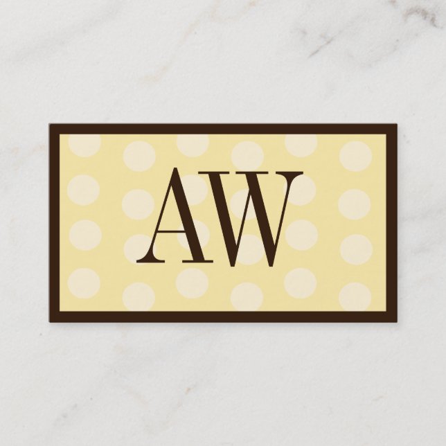 Cartão De Visita Vanilla Bedoted (Frente)