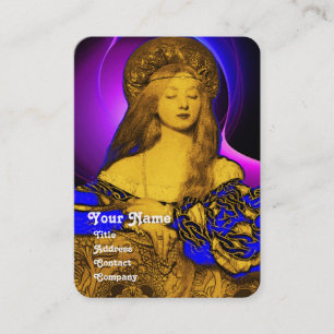 Cartão De Visita VANITY BEAUTY FASHION DESIGNER Dourado Metal