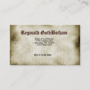 Cartão De Visita Vapor Punked