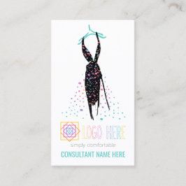 Cartão De Visita Varejista de moda independente Blogueirinha adicio