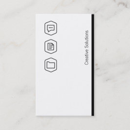 Cartão De Visita Variação corporativa de logotipos