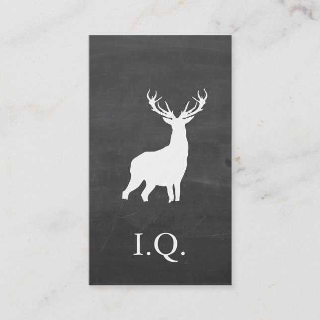 Cartão De Visita Variação de Buck (Frente)