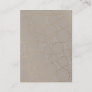 Cartão de visita vazio moderno rústico