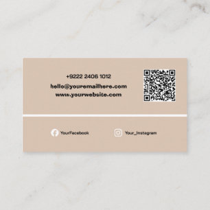 Cartão De Visita Veja o planejador de casamento profissional elegan