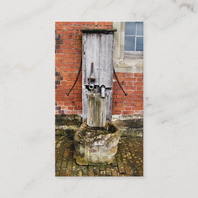 CARTÃO DE VISITA VELHA INGLATERRA (Frente)