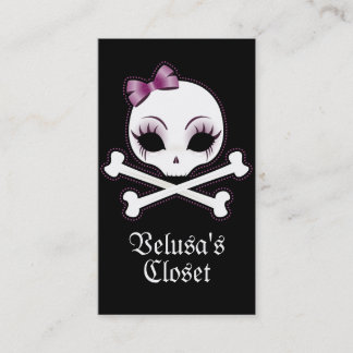 Cartão De Visita VelusaSkullie