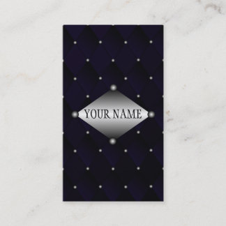 Cartão De Visita Velvet e Aço