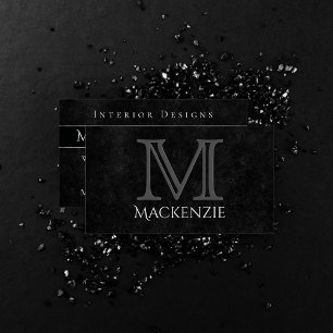 Cartão De Visita Velvety Onyx Damask   Vampiro Negro Grunge Barroco