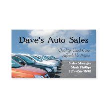 Vendedor de Automóveis Usado