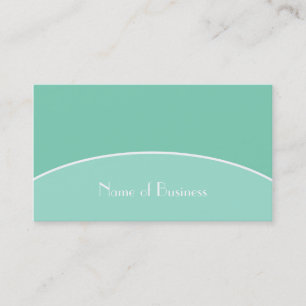 Cartão De Visita Verde de Casa Profissional Moderno com Nome