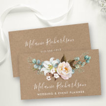 Verde Elegante Moderno Kraft Floral Botânica