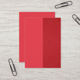 Cartão de visita Vermelho de Tomate Suave Esquerdo