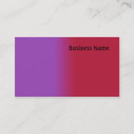 Cartão De Visita Vermelho e lilás
