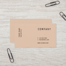 Cartão de visita versátil moderno minimalista