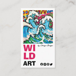 Cartão de visita Vertical Moderno