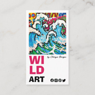 Cartão de visita Vertical Moderno