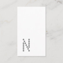 Cartão de visita vertical profissional simples