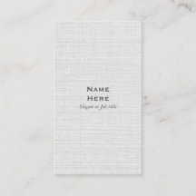 Cartão de visita vertical simples profissional