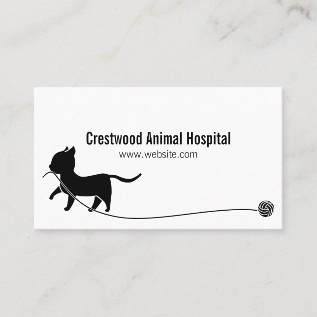 Cartão De Visita Veterinário (Frente)