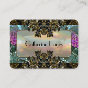 Cartão De Visita Vethmedow 2,5" profissional elegante