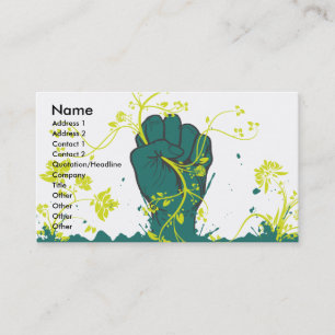 Cartão De Visita vetor natural de aderência