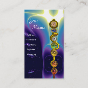 CARTÃO DE VISITA VIA DE ASCLEPIUS,7 CHAKRAS,YOGA,ENERGIA ESPIRITUAL