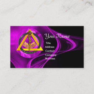 CARTÃO DE VISITA VIA DE DENTISTRAÇÃO DENTISTA DE ASCLEPIUS