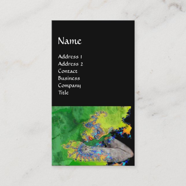 CARTÃO DE VISITA VIBRAÇÕES DA MATÉRIA (Frente)