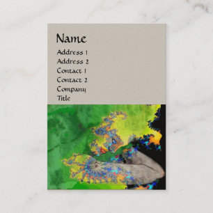 Cartão De Visita VIBRAÇÕES DE MATÉRIA,cinzas