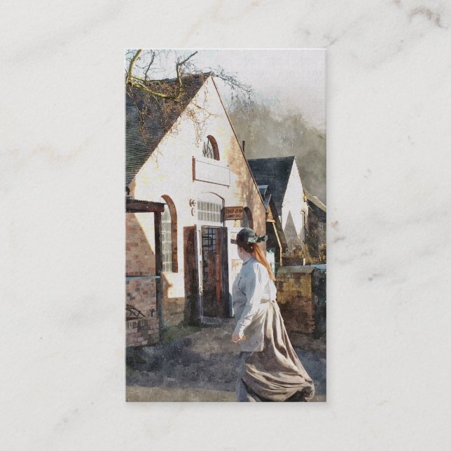 CARTÃO DE VISITA VICTORIAN ENGLAND (Frente)