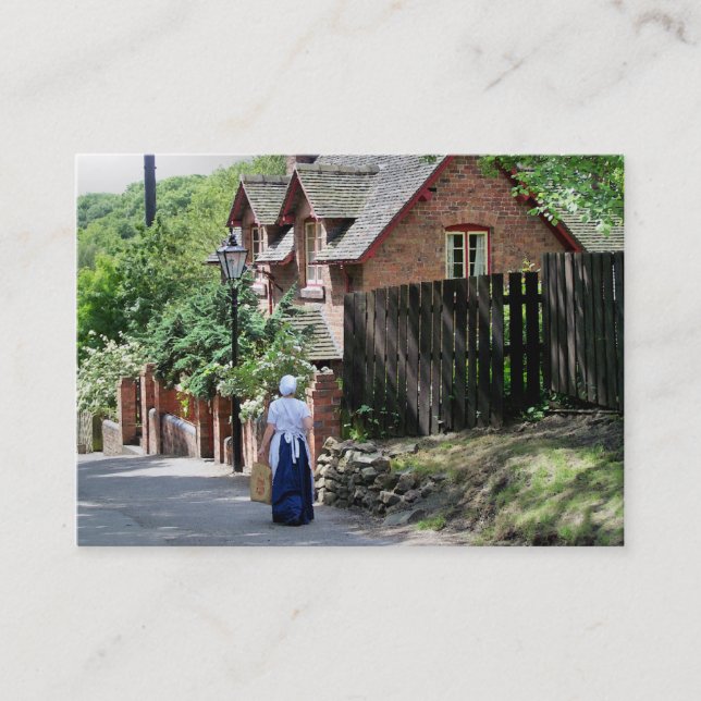 CARTÃO DE VISITA VICTORIAN ENGLAND (Frente)