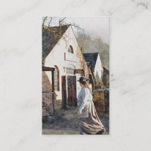 CARTÃO DE VISITA VICTORIAN INGLATERRA