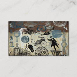 Cartão De Visita Victorian Steampunk