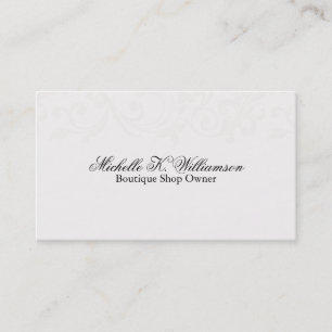 Cartão De Visita Videiras elegantes