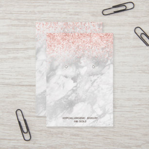 Cartão De Visita Vídeo de gravação com Rosa de logotipo Dourado már