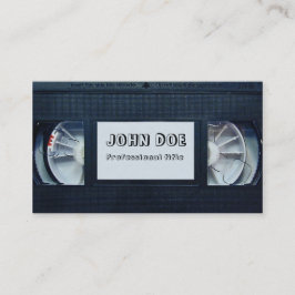 Cartão De Visita Videotape
