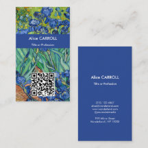 Vincent Van Gogh - Íris - Código QR